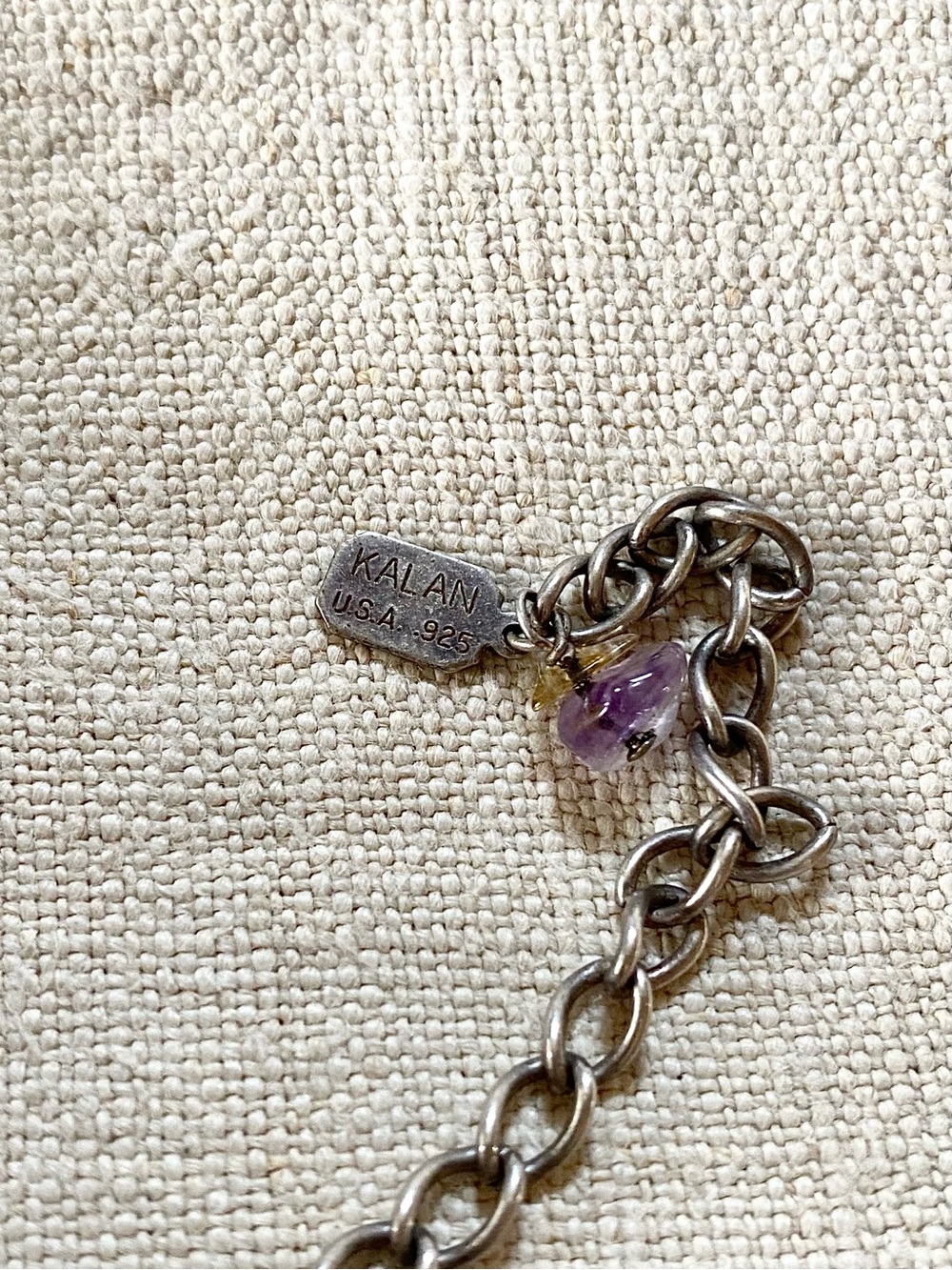 Suzanne Kalan 925 Gemstone Crystal Bracelet - Picture 4 of 5